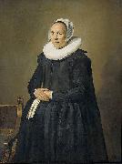 Frans Hals Feyna van Steenkiste Wife of Lucas de Clercq painting
